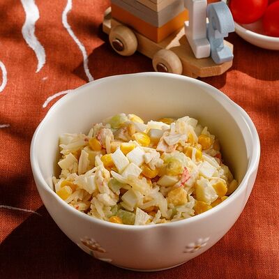 Крабовый салатик в Кукумбер по цене 390 ₽