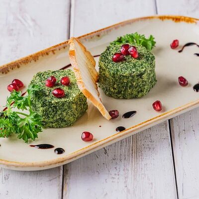 Пхали из шпината с орехами в Кафе Хинкальная по цене 552 ₽