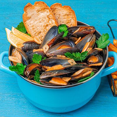 Мидии в соусе маринара в Pacific по цене 1200 ₽