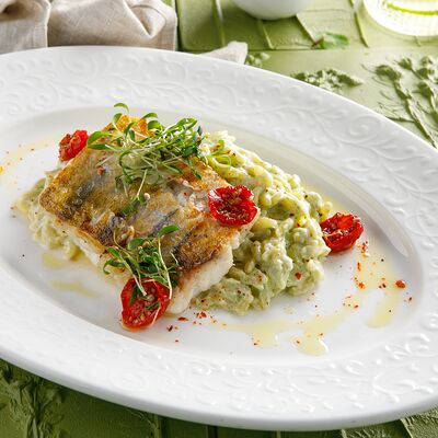 Судак с орзо в ЛарисуВаннуХочу по цене 990