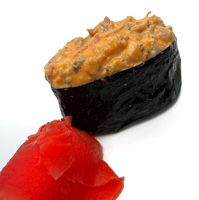 Гункан с угрем в Эби Суши по цене 207 ₽