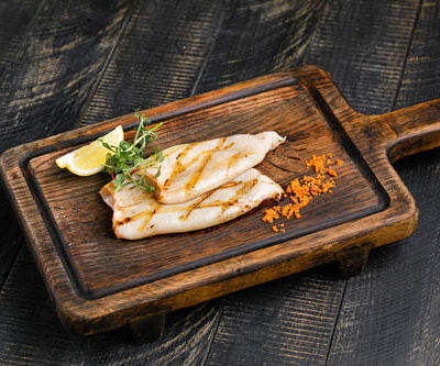 Кальмар на гриле Яндекс в Снегири на Лагерном по цене 910 ₽