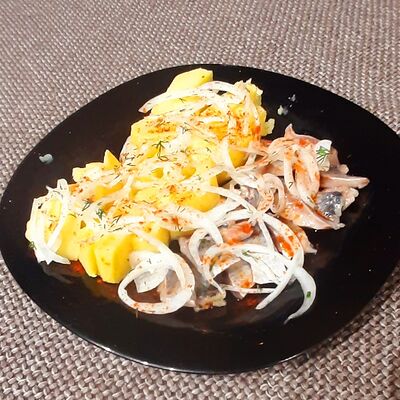 Селёдочка по -домашнему в Золотой шампур по цене 550 ₽