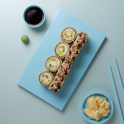 Темпура с креветкой в Rollwell по цене 620 ₽