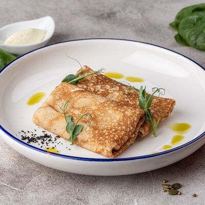  Блины с мясомв Русская усадьба по цене 440 ₽