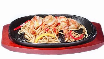 Удон с креветками в соусе терияки в Чайна Тун по цене 600