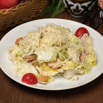 Цезарь с курицей в Самарканд халял по цене 360 ₽