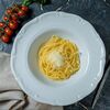 Спагетти с сосисками в Trattoria по цене 410