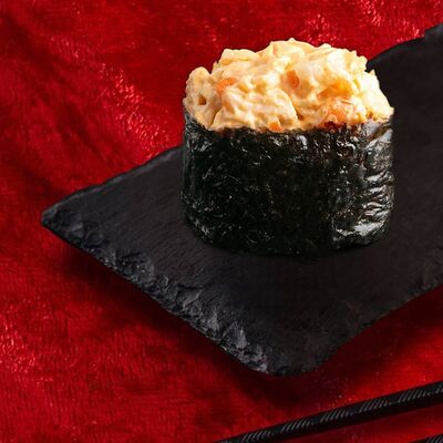 Гункан Креветка с крем-сыром в Рыбин Гуд Sushi Premium по цене 44 ₽