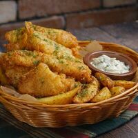 Фиш & Чипс в Purkins Pub
