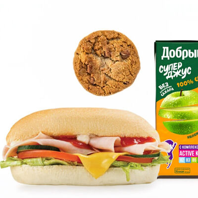 Детский обед в Subway по цене 410 ₽