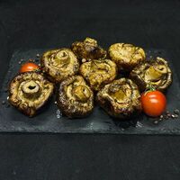 Шампиньоны гриль в Кафе сон у моря