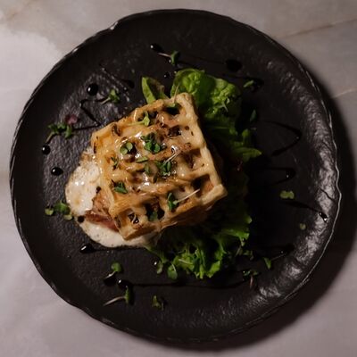 Вафельный Бургер с говядиной в Fjord по цене 750 ₽