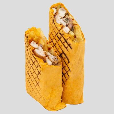 Чесночно-сырная с картошкой фри 365гр в О! Шаурма по цене 399 ₽