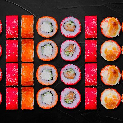 Сет Калифорнийский ассорти для гурманов в Суши и Роллы по цене 2990 ₽