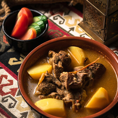 Хашлама с картофелем в бульоне в Старый Ереван по цене 1700 ₽