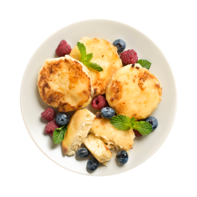 Сырники жареные в Азбука Вкуса Экспресс Меню по цене 283 ₽