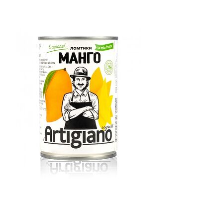 Манго Segreti d`Artigiano ломтики в сиропе, La Mia Frutta, Италия, 425 г в Стрит Фуд по цене 650 ₽