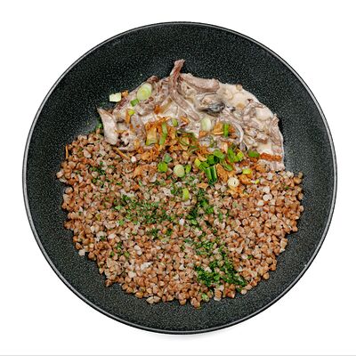 Бефстроганов с гречкойв Мистер лим по цене 650 ₽