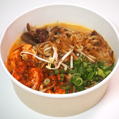 Мисо лапша с креветками в Dragon’s ramen по цене 700 ₽