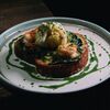 Яйцо пашот с креветкой в Really bar по цене 950