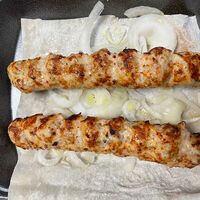 Люля-кебаб из курицы в Два шашлыка