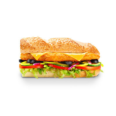Сэндвич Мега Чикен 15 см в Subway по цене 378 ₽