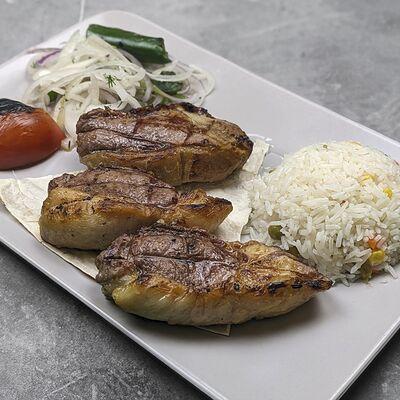 Шашлык Яблочко в Marmaris Steak House по цене 1199 ₽