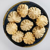 Хинкали с говядиной и свининой в Чача