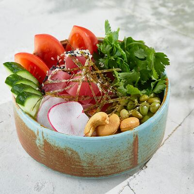 Поке с тунцом в Баклажан в ТЦ 