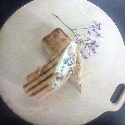 Шаверма из свинины на мангале в Ням-ням по цене 350