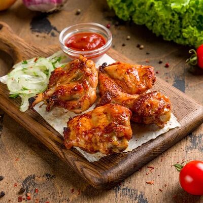 Шашлык из куриной голени в Raxat Halal по цене 360