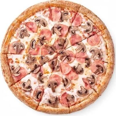 Пицца ветчина-грибы, 23 см в Империя Ролл по цене 365 ₽