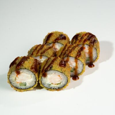 Малый жареный ролл с креветкойв ЁБИСАН по цене 839 ₽