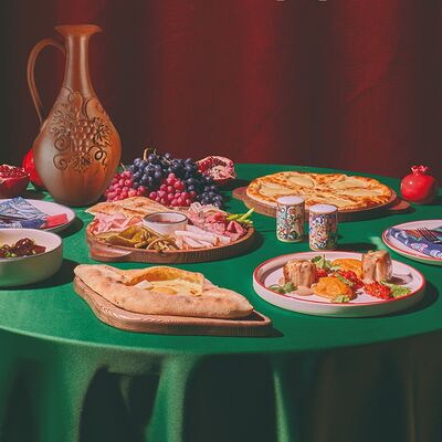 Ужин на двоих в Хачапури по цене 1990 ₽