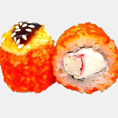 Запеченный с крабом в QPi Roll по цене 439 ₽