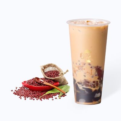 Красная фасоль и травяное желе, молочный чай M в Met tea по цене 370 ₽