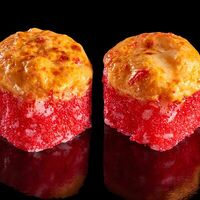 Запеченный ролл с лососем в Сакура