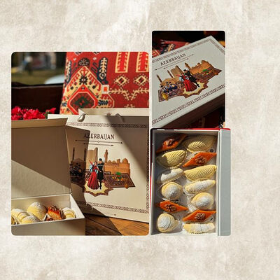 Фирменная упаковка Azerbaijan в Почувствуй Вкус Азербайджана по цене 5400 ₽