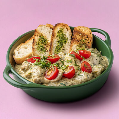 Цыпленок в сливочном соусе чкмерули в Food4Good по цене 689 ₽