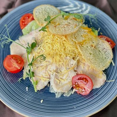 Салат Цезарь в Сели&Поели по цене 466 ₽