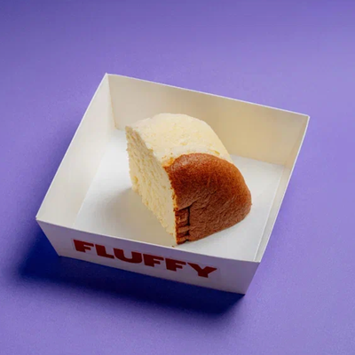 Хлопковый чизкейк Кусочек в Fluffy Fluffy по цене 285 ₽