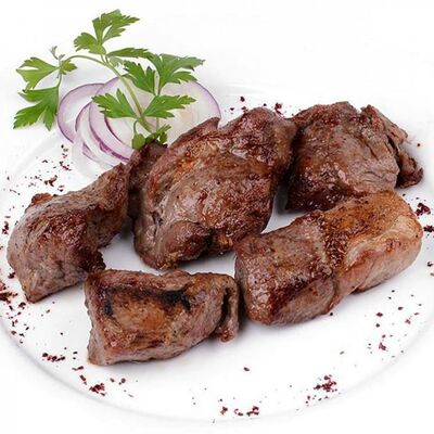 Шашлык из бараньей мякоти в Хинкали по цене 940 ₽