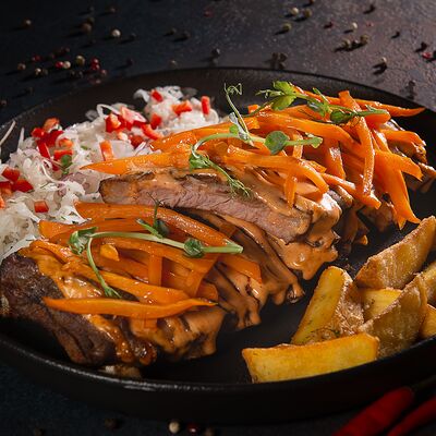 Ребрышки с соусом кимчи и бататом в Easybar по цене 1480 ₽