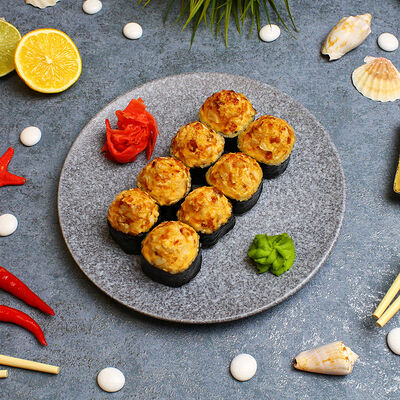 Запеченный ролл Chicken Special в Sushi Fresh по цене 446 ₽