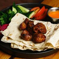 Шашлык из свинины BBQ в Гриль-бар Бикью