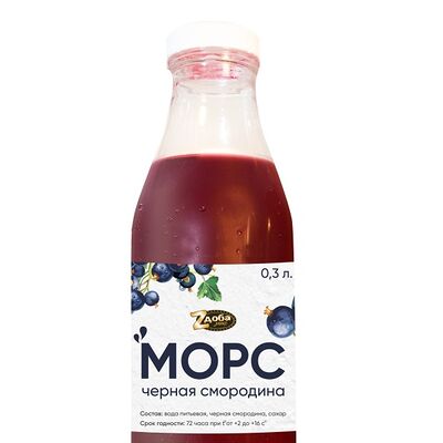 Морс черная смородина в Счастье есть по цене 70 ₽