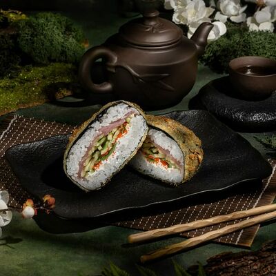 Суши Бургер Тунец 🍔 в Max & Pizza по цене 259 ₽