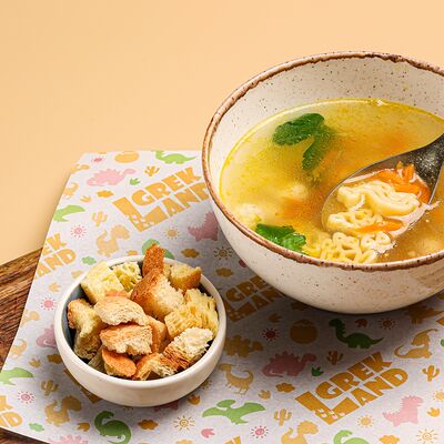 Супчик с фрикадельками в Семейный ресторан Mr Grek по цене 370 ₽