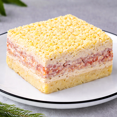 Салат Мимоза с горбушей в Bazar по цене 159 ₽